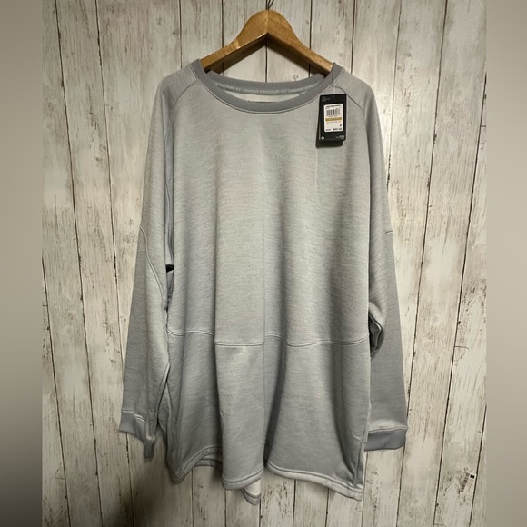 Under Armour Other - Under Armour Gray Men's Fleece Crew Sweater Size 4XL